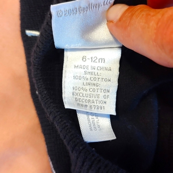 BLACK KNIT CAT HAT By Koala Kids SIZE MEDIUM NWOT - Picture 7 of 7